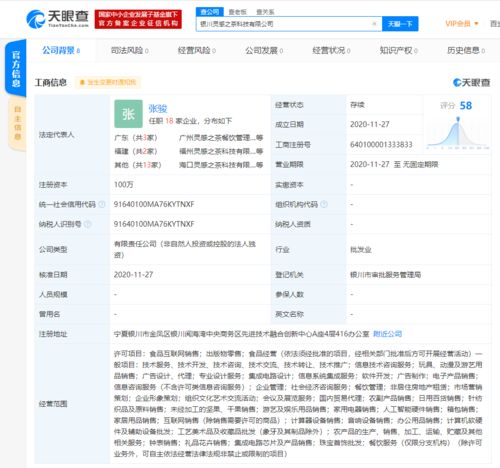 喜茶關聯公司在銀川成立新公司 拓展多元化業務布局